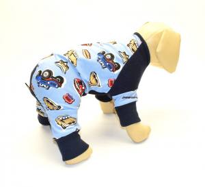 Pyjama Jogginganzug * BLUE CAR *Hausanzug
