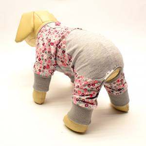 Pyjama Jogginganzug * GREY FLOWER*Hausanzug