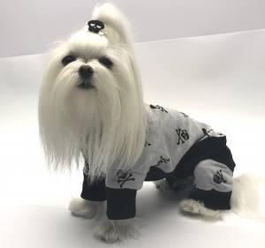 Pyjama Jogginganzug * GREY SKULLY *Hausanzug