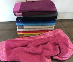 Hundebett RIESEN BLUME PINK Handmade