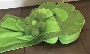 Hundebett RIESEN BLUME Handmade
