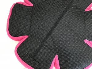 Hundebett RIESEN BLUME PINK/ PINK Handmade