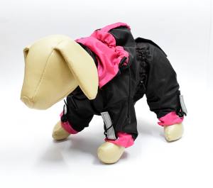Regenanzug für Hunde LULU mit D-Ring extra für Weibchen