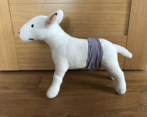 Rüden Inkontinenz-Band für den Hund *STRIPES GREY*