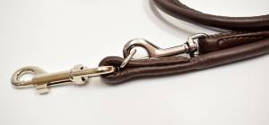 Rundlederleine,Lederleine,2,20 m Lang, Durchmesser 12 mm