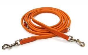 Rundlederleine,Lederleine,2,25 m Lang, 4 mm Breit