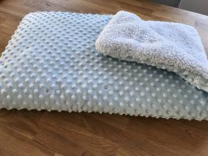 Schlafsack ,Decke ,Spielplatz für Hunde MINKY  BLUE