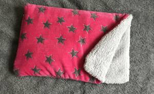 Schlafsack ,Decke ,Spielplatz für Hunde STAR PINK GREY