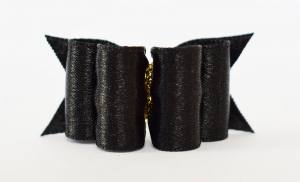 Hunde Schleife BIG BLACK