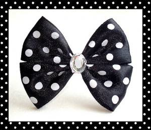 Hunde Schleife Exclusive Strass Punkte