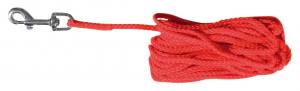 Schleppleine aus Nylon  10 m rot