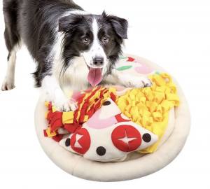 Schnüffelspiel PIZZA für Hunde