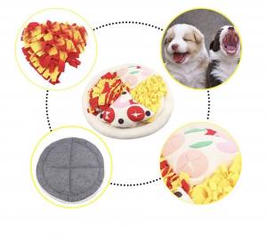 Schnüffelspiel PIZZA für Hunde