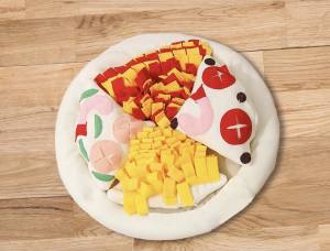 Schnüffelspiel PIZZA für Hunde