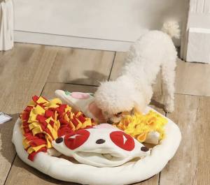 Schnüffelspiel PIZZA für Hunde