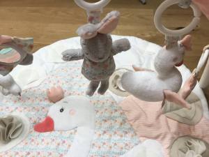 Schnüffelteppich SCHWAN mit Bögen für Hunde,Katzen,Welpen