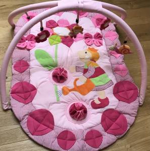 Schnüffelteppich PUPPE mit  Blume mit Bögen für Hunde,Katzen,Welpen