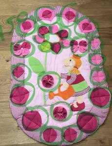 Schnüffelteppich PUPPE mit  Blume mit Bögen für Hunde,Katzen,Welpen