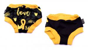 Schutzhöschen * DogsZone BLACK LOVE Jersey