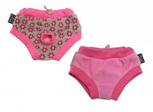 Schutzhöschen * DogsZone *PINK FIORE *RESTPOSTEN