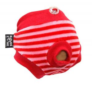 Schutzhöschen ROT-ROSA  * DogsZone * LITTLE STRIPES*
