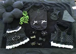 Softgeschirr * BLACK DOTTY*