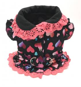 Softgeschirr *LOVELY BLACK HEART *