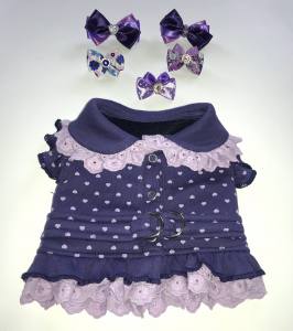Softgeschirr *LOVELY PURPLE HEART*