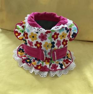 Softgeschirr * PINK FLOWER *