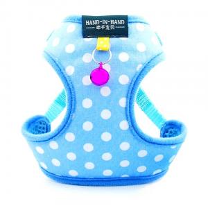 Softgeschirr SET mit Leine DOTS BLUE auch Welpen