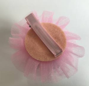 Hunde Spange BIG Krone Rosa Gold
