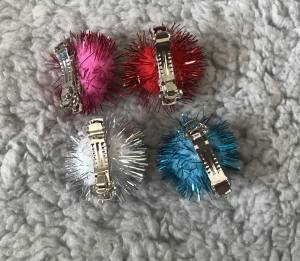Hunde Spange PUSCHEL GLITZER