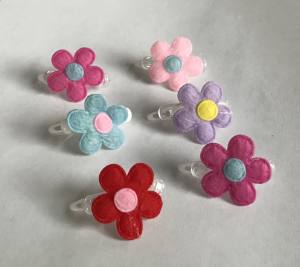 HundeSpange * STOFF BLUME *