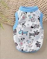 Hunde T-Shirt BLUE DOG