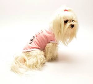 Hunde T-Shirt I LOVE MY MOMMY