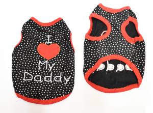 Hunde T-Shirt I Love my Daddy
