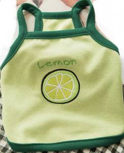 Hunde T-Shirt LEMON GREEN