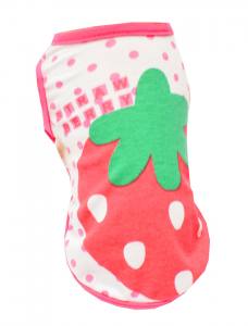 Hunde T-Shirt STRAWBERRY