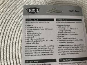 TRIXIE Leuchthalsband BAND Blinklicht für Hunde