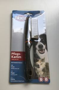 Trixie Hunde Kamm, mittlere Zinken Langhaar,kurzhaar,lockhaar,rauhaar,zothaar