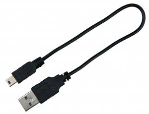 USB Flash Leuchtring mit Akku USB Kabel ROT