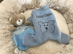Hunde Winteranzug ,Jogginganzug Baby Bear Blue