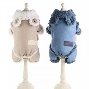 Hunde Winteranzug ,Jogginganzug „MY BLUE BABYDOG”
