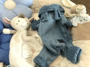 Hunde Winteranzug ,Jogginganzug „MY BLUE BABYDOG”