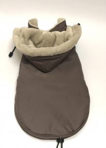 Winterjacke für Hunde AARON in braun