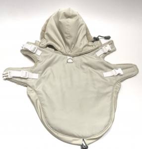 Winterjacke für Hunde AMALIA in Creme