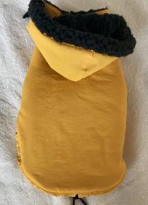 Winterjacke für Hunde ANTON in Gelb