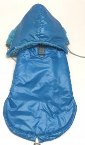 Winterjacke für Hunde EMILIA türkisblau