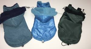 Winterjacke für Hunde EMILIA türkisblau