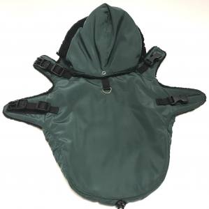Winterjacke für Hunde LEVI in grün